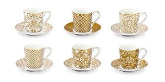 TESCOMA Šálek na espresso s podšálkem myCOFFEE, 6 ks, Empire