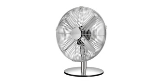 TESCOMA Stolní ventilátor FANCY HOME pr. 30 cm, chrom