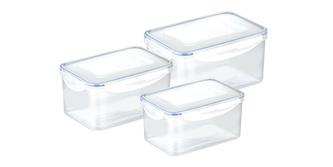 TESCOMA Dóza FRESHBOX 3 ks, 0,9; 1,6; 2,4 l, hluboká