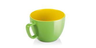 TESCOMA Velký hrnek CREMA SHINE, zelená