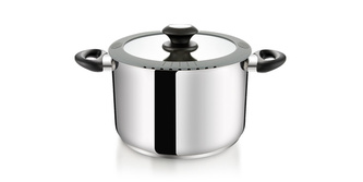 TESCOMA Hrnec SmartCOVER s poklicí pr. 24 cm, 7,0 l