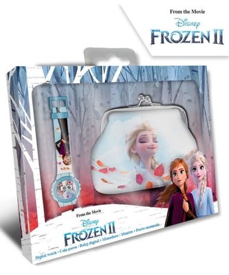 SOUPRAVA HODINKY A PENĚŽENKA FROZEN
