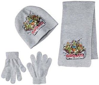 ŠÁLA, ČEPICE A RUKAVICE NINJA - velikost 52