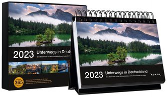 Tischkalender Unterwegs in Deutschland 2023