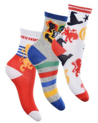 SADA 3 KS PONOŽKY HARRY POTTER - velikost 31-34