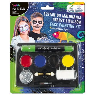 SADA BARVY NA OBLIČEJ  A VLASY KIDEA