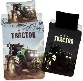 POVLEČENÍ TRAKTOR - SVÍTÍCÍ VE TMĚ