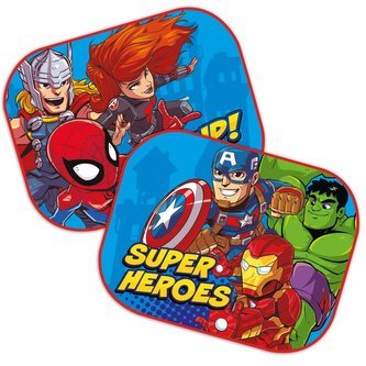 SADA 2 KS SLUNEČNÍ CLONA MARVEL SUPER HEROS