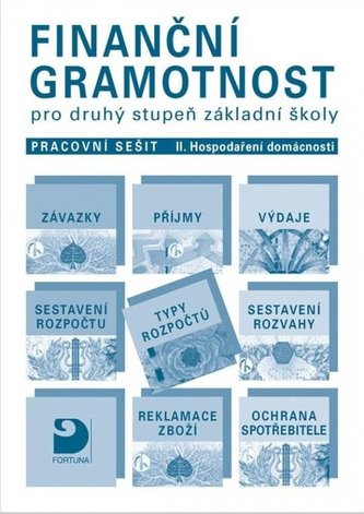 Finanční gramotnost pro 2. st. ZŠ – Hospodaření domácnosti - pracovní sešit II
