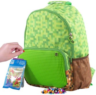 Školní batoh Minecraft: Green Minecraft (objem 20 litrů|31 x 42 x 15 cm)