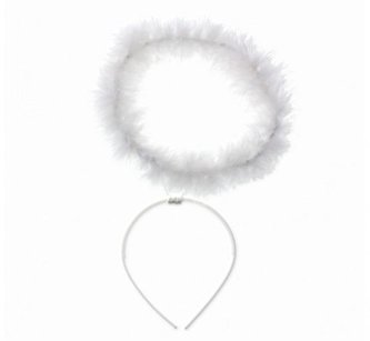 Opaska aureola biała