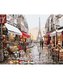 Malowanie po numerach - Paryż po deszczu 40x50cm