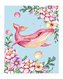 Malowanie po numerach - Flamingi w kwiatach 40x50