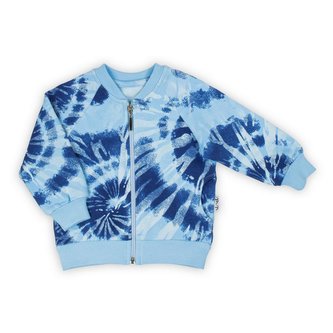 Kojenecká tepláková mikina Nicol Tomi modrá - velikost 62 (3-6m)