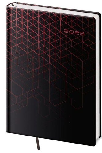 Diář 2023 denní A5 Vario - Red design