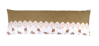 POVLAK na relaxační polštář - hnědá růže - 45x120 cm (povlak na zip)