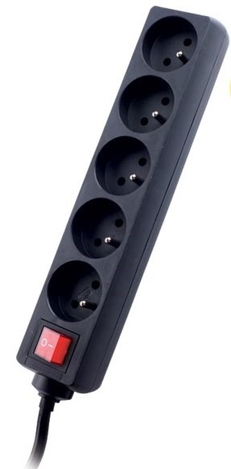 TRACER přepěťová ochrana Power Patrol 1.8 m (5 zásuvek)