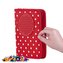 PIXIE CREW červený školní penál s bílými tečkami