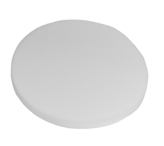 Molitan  - pur na sedák - bílá - průměr 40 cm výška 3 cm - průměr 40 cm výška 3 cm