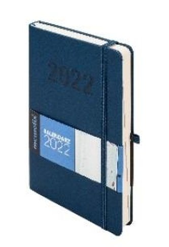 Kalendarz 2023 Vivella Memofix A5 niebieski DNS