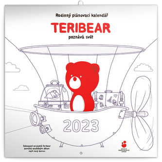 Rodinný plánovací kalendář TERIBEAR 2023