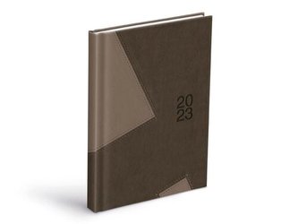 Diář 2023 D801 PU Gray/gray