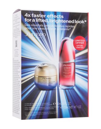 Shiseido Ultimune pleťové sérum Ultimune Power Infusing Concentrate 50 ml + denní pleťový krém Vital Perfection Uplifting and Firming Cream Enriched 30 ml