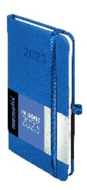 Kalendarz 2023 Vivella Memofix A6 niebieski TDW