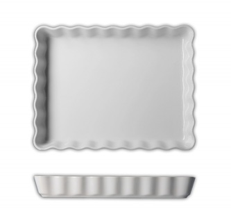 Forma zapékací koláčová 31x24 cm THUN porcelán