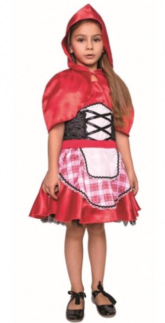 Dětský kostým Červená Karkulka - 6 až 8 let - Vel. 120 - 130 cm - Godan