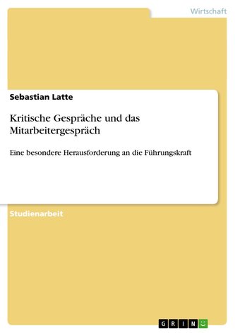 Kritische Gespräche und das Mitarbeitergespräch