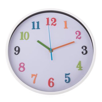 Plastové nástěnné hodiny, 0/20