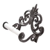 Litinový držák na toaletní papír, 2/8