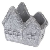 Betonový obal na květináč - domek, 18