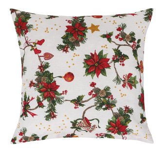 Povláček vánoční - vánoční zvoneček - 45x45 cm