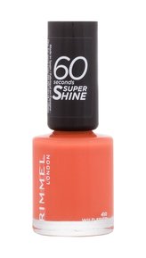 Rimmel London 60 Seconds Lak na nehty Super Shine 8 ml 410 Wild Spice pro ženy