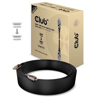 Club3D Kabel aktivní hybridní optický HDMI 2.0 HDR 4K60Hz, (M/M), 30m