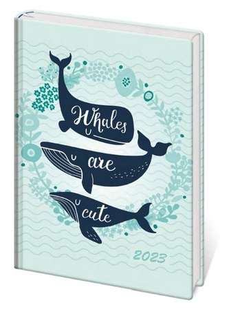 Diář 2023 B6 LYRA týdenní Whales