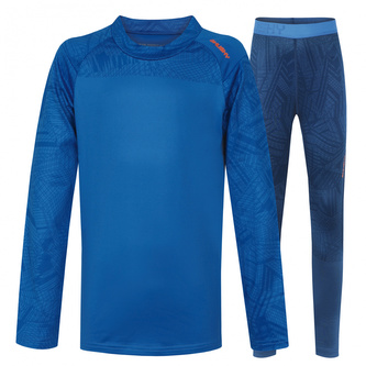 Termoprádlo Active Winter Dětský termo komplet modrá - 152