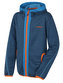 Dětská mikina s kapucí Artic Zip K tm.modrá/modrá - 134
