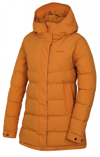 Dámský hardshell plněný kabát Nilit L tl. oranžová - XL