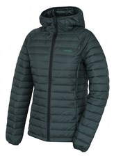 Dámská péřová bunda Dreeser L černozelená - L