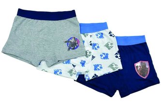 SADA 3 KS BOXERKY JAK VYCVIČIT DRAKA  - velikost 5-6