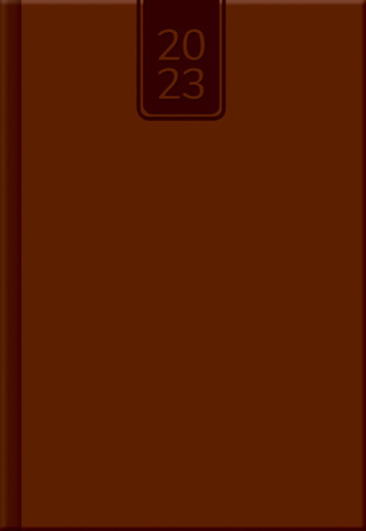 Týdenní diář A5 cz/sk Nebraska light brown