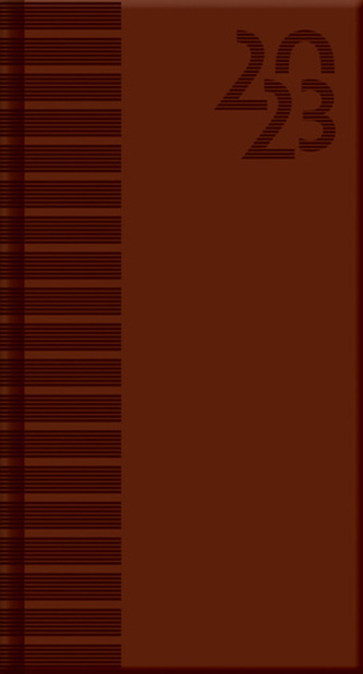 Kapesní diář týdenní cz/sk Vivella brown