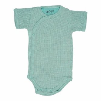 LODGER Romper Short Sleeves Ciumbelle Silt Green vel. 80