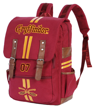 Batoh Harry Potter: Nebelvír - Gryffindor nápis (objem 14 litrů|28 x 42 x 12 cm)