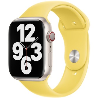 Apple Watch sportovní řemínek 45/44/42mm citrusově žlutá