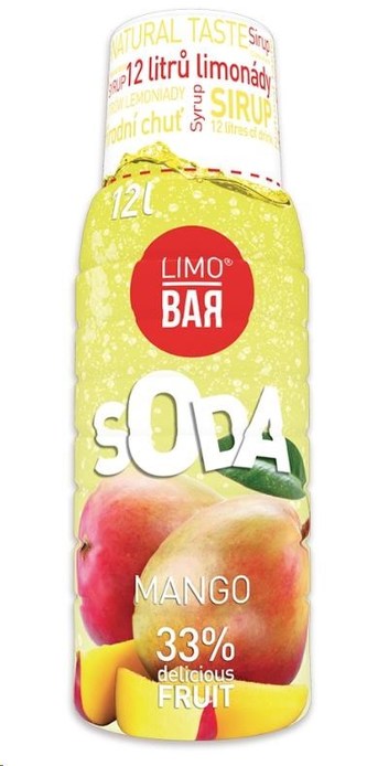 LIMO BAR - sirup Mango 0,5l
