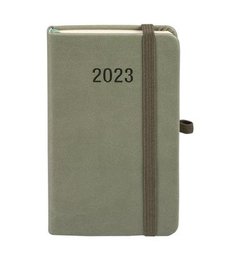 Kalendarz 2023 Vivella Memofix A6 oliwkowy TDW